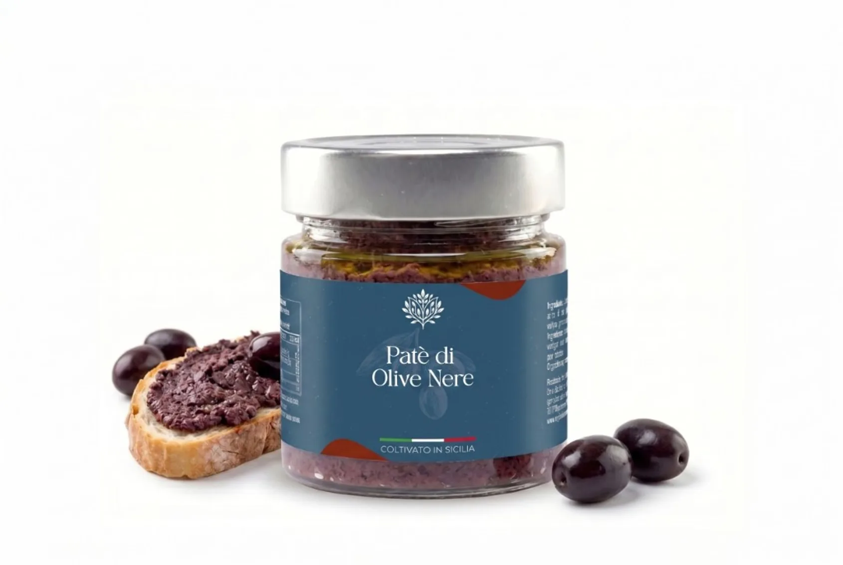 Black Olive Paté — Gioia Olive, Campobello di Mazara