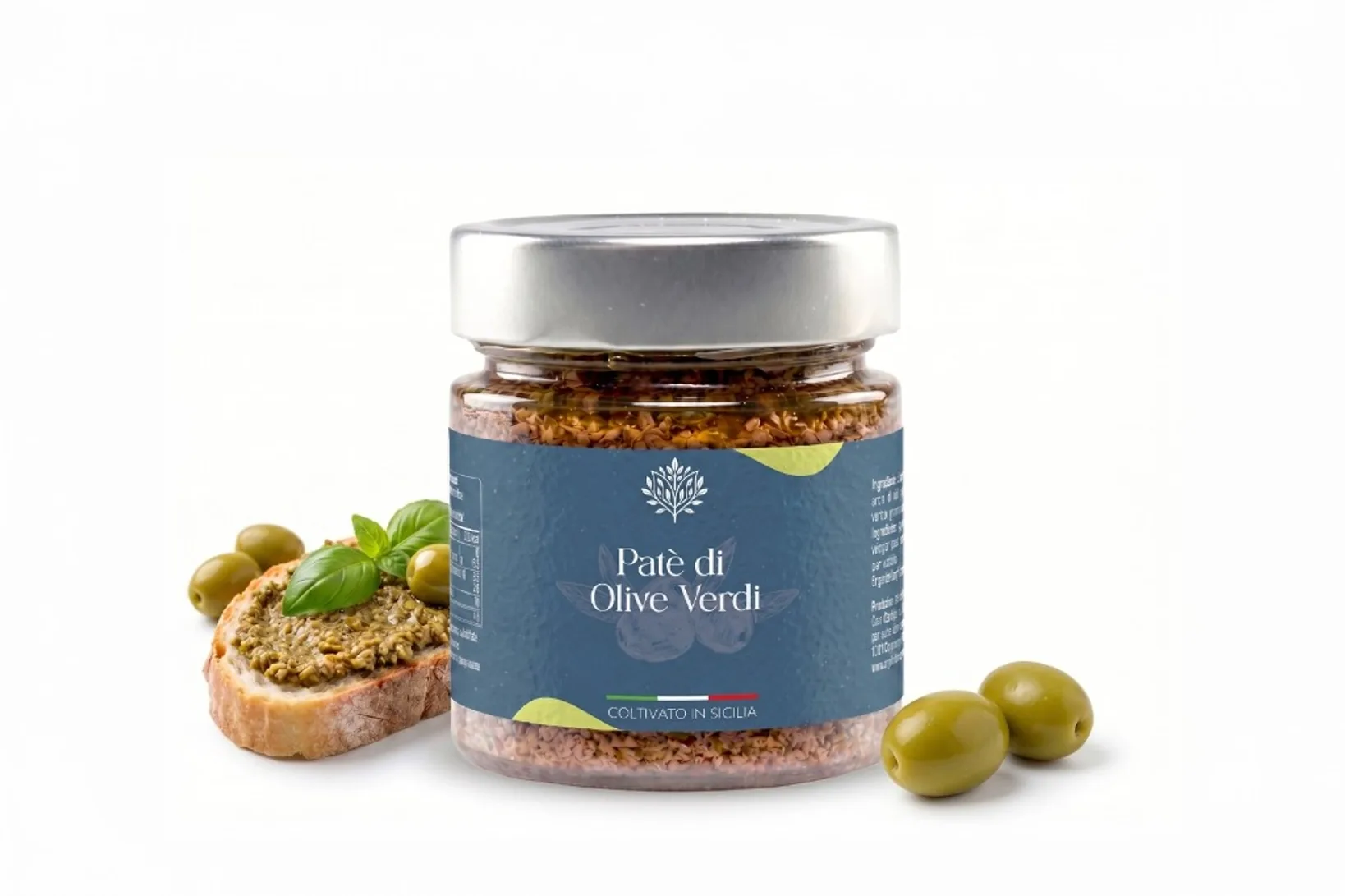 Green Olive Paté — Gioia Olive, Campobello di Mazara